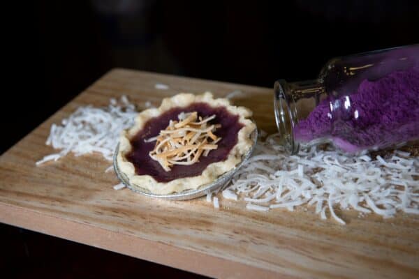 Ube Coconut Pie