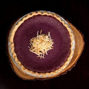 Ube Coconut Pie