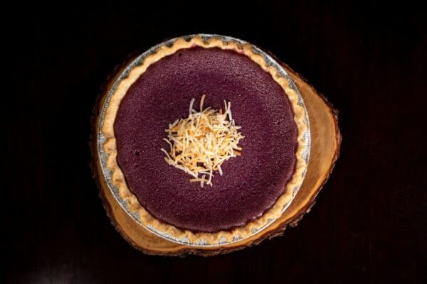 Ube Coconut Pie