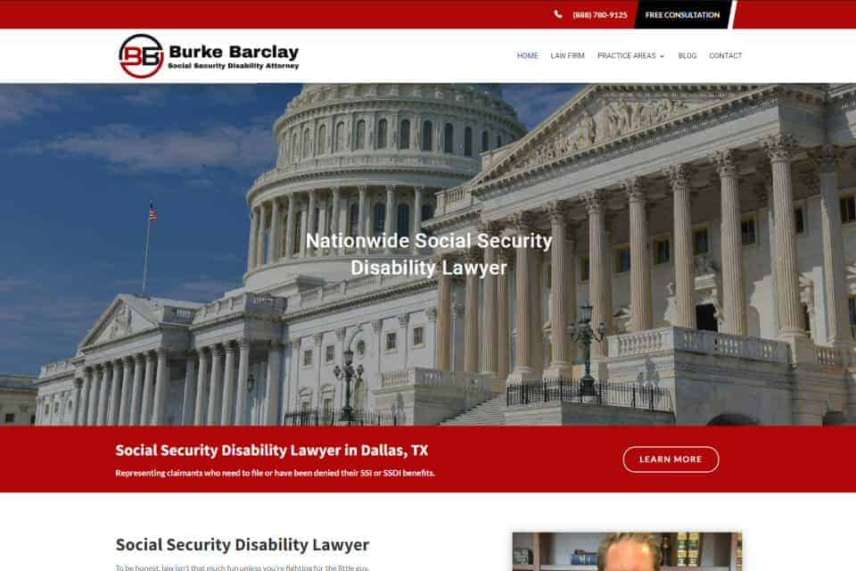 Burke Barclay Social Security Disability Lawyer by KALI Pie Dessert Shop