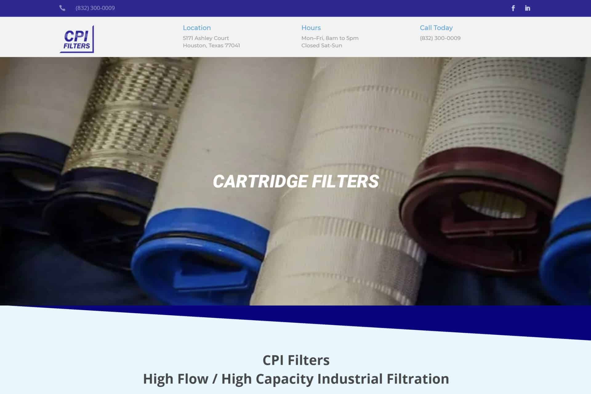 CPI Filters by KALI Pie Dessert Shop