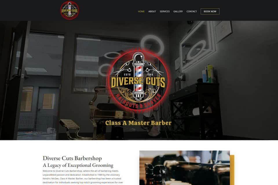 Diverse Cuts Barbershop by KALI Pie Dessert Shop