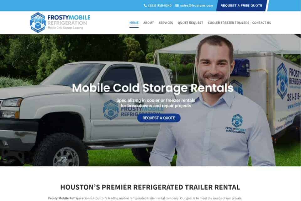 Frosty Mobile Refrigeration by KALI Pie Dessert Shop